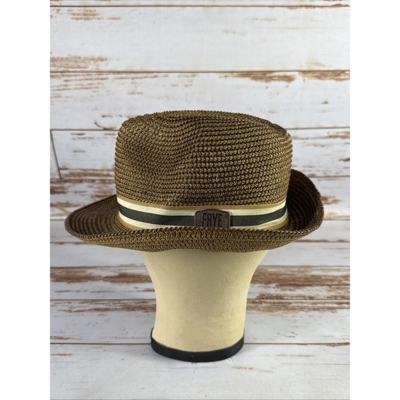 Frye Other - Frye Brown Stingy Brim Fedora Hat – Men's One Size